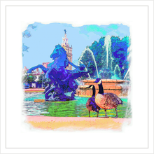 Load image into Gallery viewer, Plaza Fountain Geese