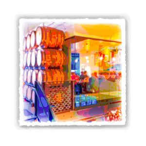 Barrels of Boulevard at the Brewery