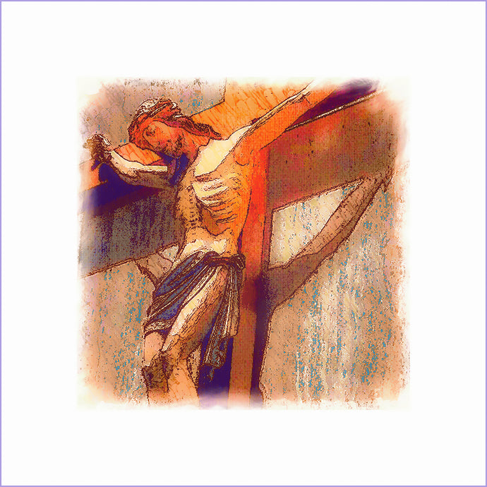 Jesus Crucified Cure of Ars WARMED
