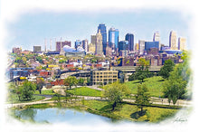 Load image into Gallery viewer, Kansas City from the Scout&#39;s View Subdued