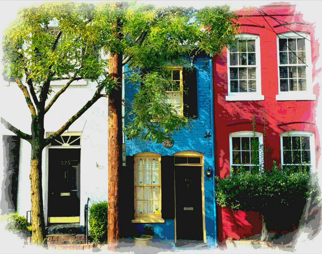 Patriotism in DC, at Old Town Alexandria