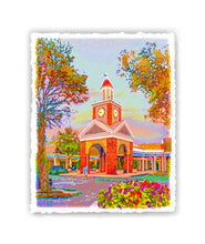 Load image into Gallery viewer, Prairie Village Clock Tower, Autumn
