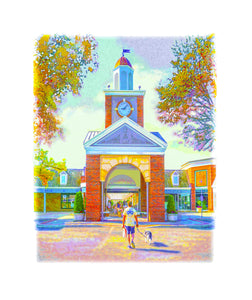 Prairie Village Clock Tower, Summer