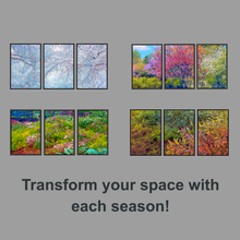 Load image into Gallery viewer, God&#39;s Profligacy, WINTER Tryptic #1, 2, 3 - Nature Impressionistic
